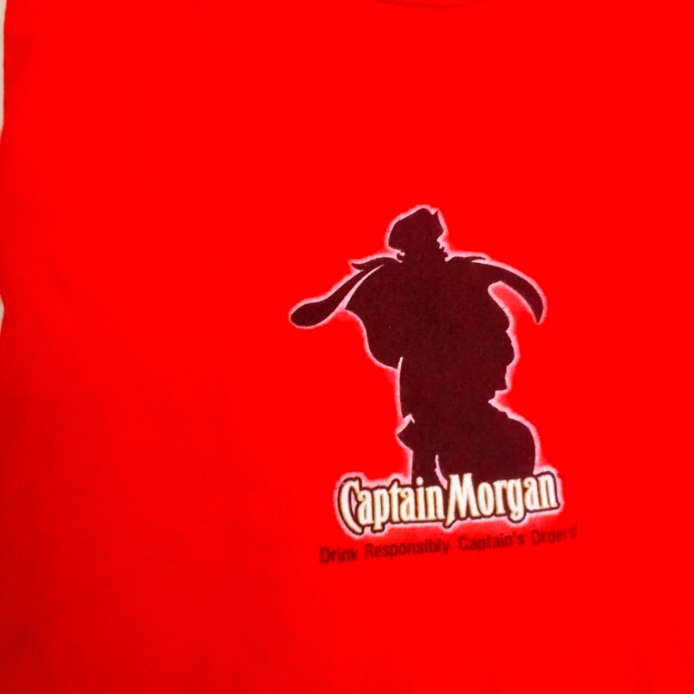 Captain Morgan promo t-shirt - size extra large
